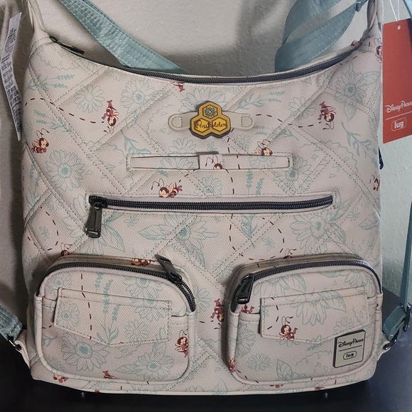 Disney Lug Epcot Flower & Garden 2024 Spike the Bee Passholder Bag/Backpack NWT - Picture 2 of 5